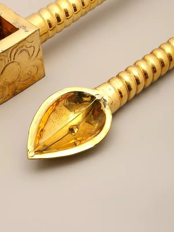 Exotic India Homa Spoon Set For Vedic Sacrifices (Yajna) 