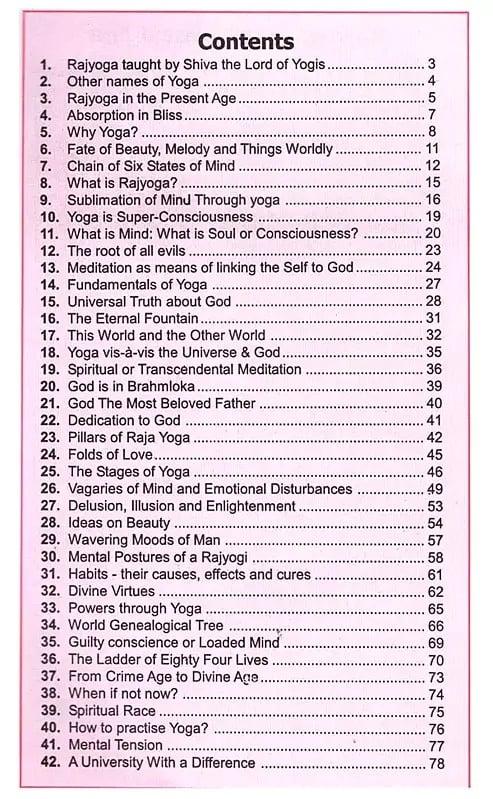 Exotic India Illustrations On Raja Yoga: Absorption In Bliss 