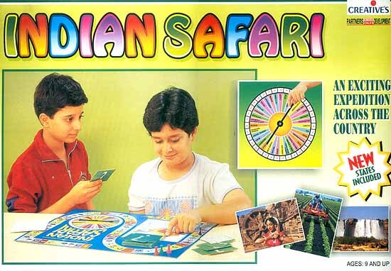 exotic india Indian Safari: An Exciting Expedition Across the Country New States Included: Board game for Ages Nine and Up 