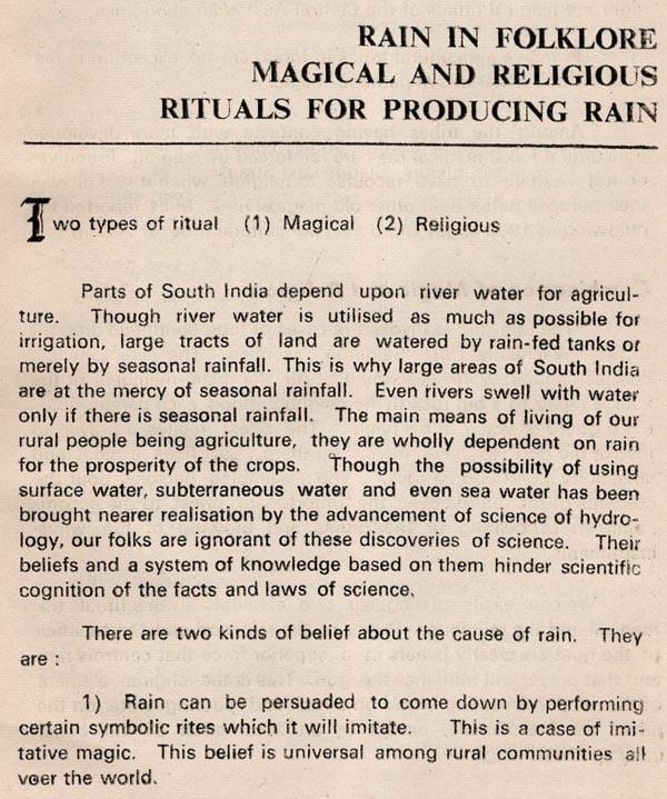 Exotic India Interpretation Of Tamil Folk Creations (An Old And Rare Book) 
