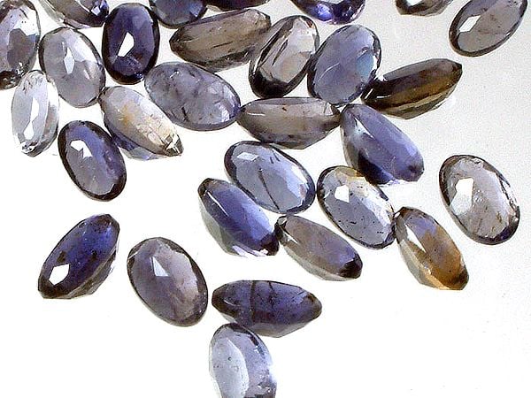 exotic india Iolite 3 X 5 mm Size Ovals (Price Per 10 Pcs)