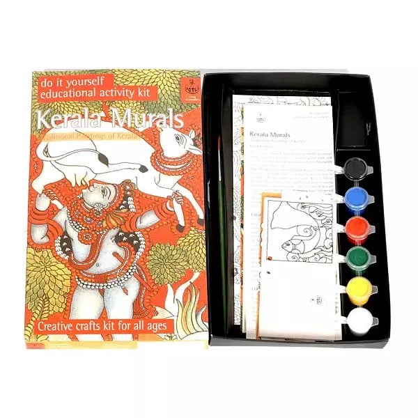 Exotic India Kerala Murals (Do It Yourself Educational Activity Kit)