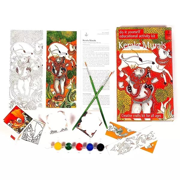 Exotic India Kerala Murals (Do It Yourself Educational Activity Kit)