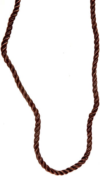 exotic india Knotted Rope Necklace with Sterling Closure