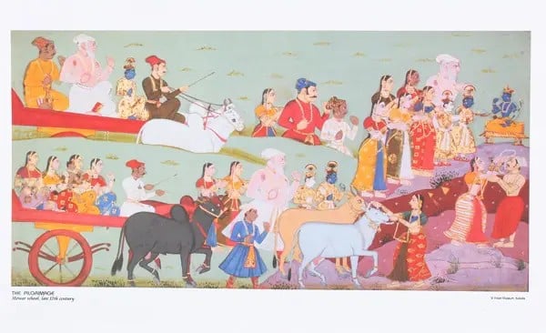 Exotic India Krishna In Miniatures (Album Of Art Treasures- Series Four) 