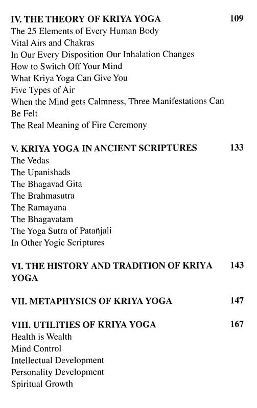 Exotic India Kriya Yoga- The Scientific Process Of Soul Culture And The Essence Of All Religions 