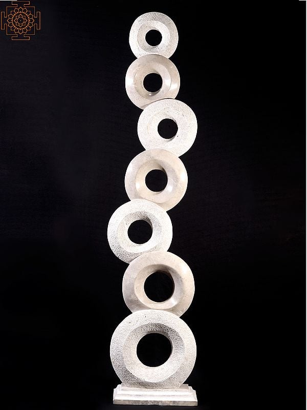 exotic india "Kundalini" – Sculptural Meditation on the Seven Chakras 