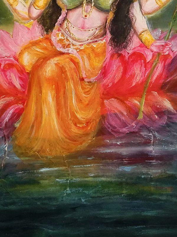 Exotic India Lalita Tripura Sundari | Graphite Pencil | By Ankit Bagde 