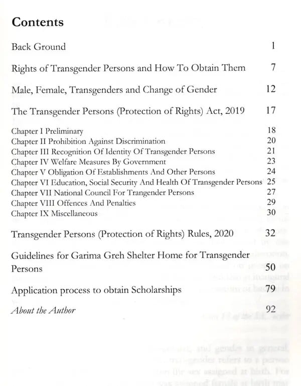 Exotic India Law Of Transgender Rights In India- A Practical Guide For Transgenders 