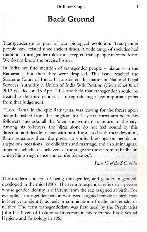 Exotic India Law Of Transgender Rights In India- A Practical Guide For Transgenders 