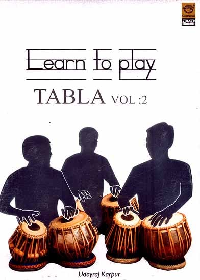 exotic india Learn to Play Tabla Vol: 2 (In English) (DVD Video) 