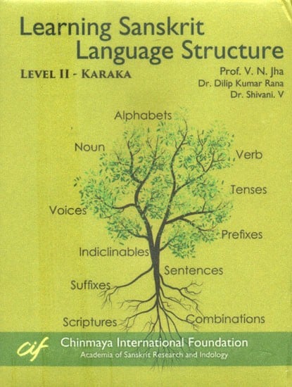 exotic india Learning Sanskrit Language Structure - Level II (in DVD) 
