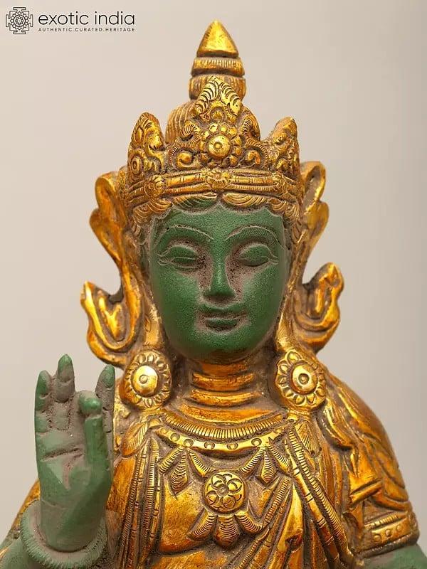 Exotic India Lord Indra Seated On Airavat | Brass Statue 