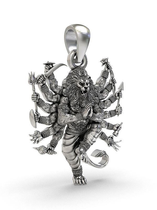 Exotic India Lord Narasimha (Avatara Of Vishnu) Pendant 