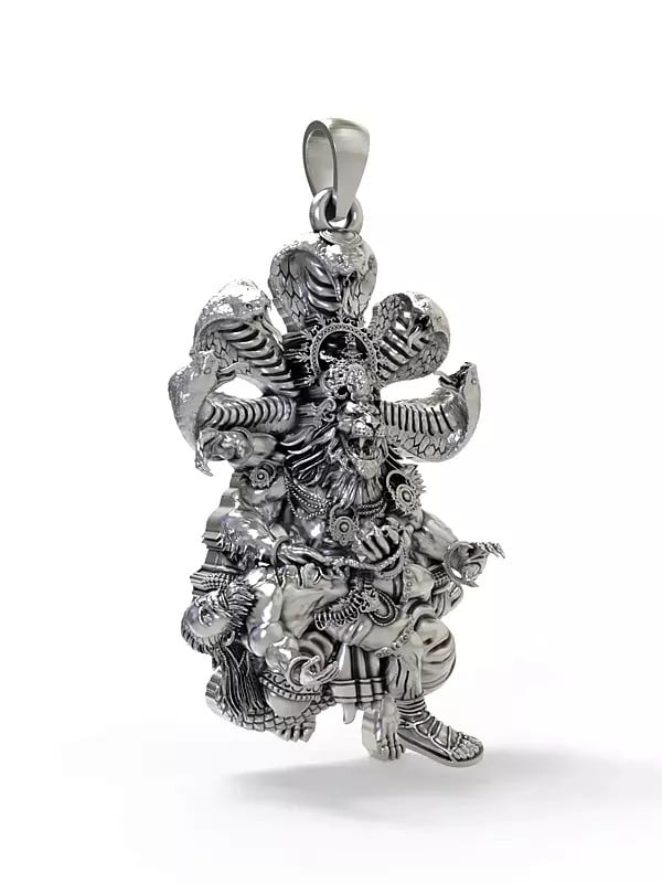 Exotic India Lord Narasimha (Avatara Of Vishnu) Pendant 