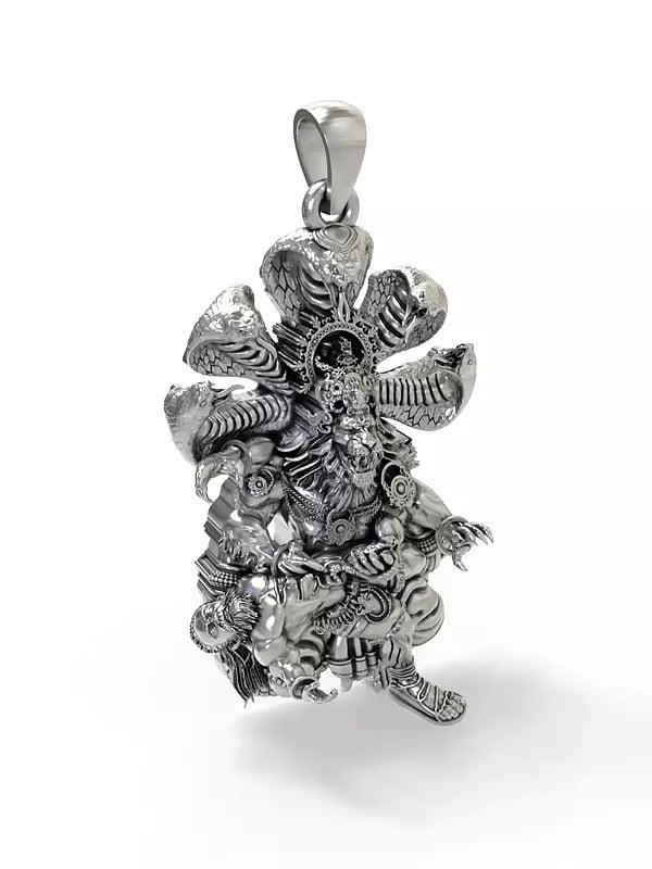 Exotic India Lord Narasimha (Avatara Of Vishnu) Pendant 