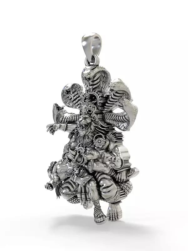 Exotic India Lord Narasimha (Avatara Of Vishnu) Pendant 