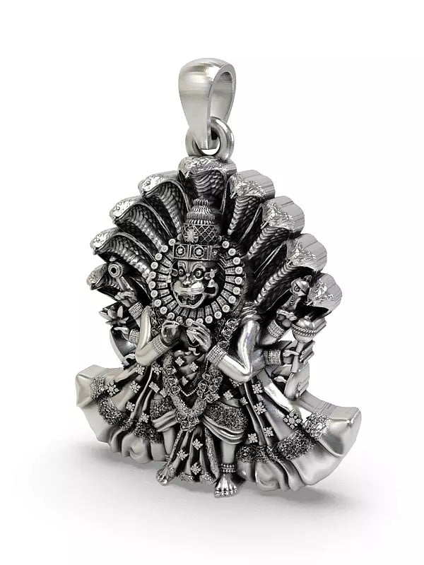 Exotic India Lord Narsimha Fourth Avatar Of Vishnu Pendant 