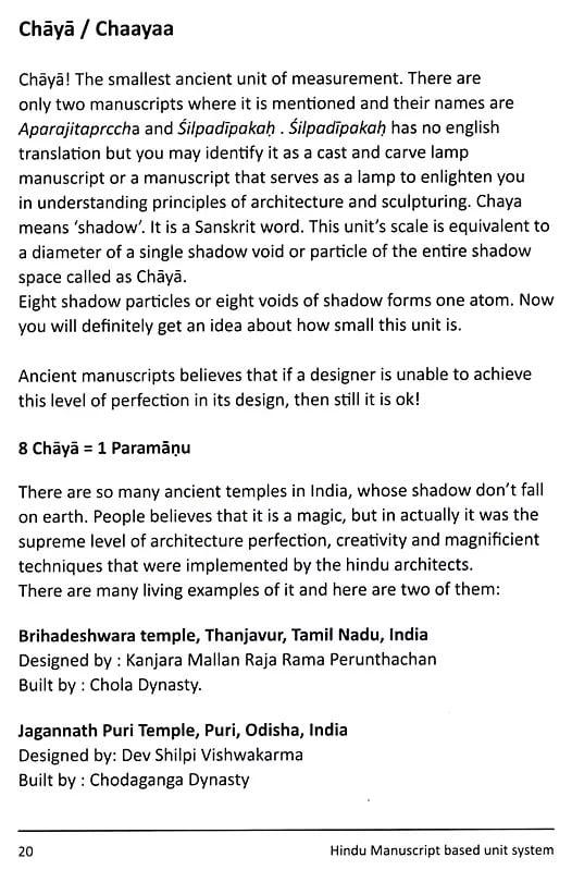 Exotic India Maanoopkarnam: Hindu Manuscript Based Unit System 