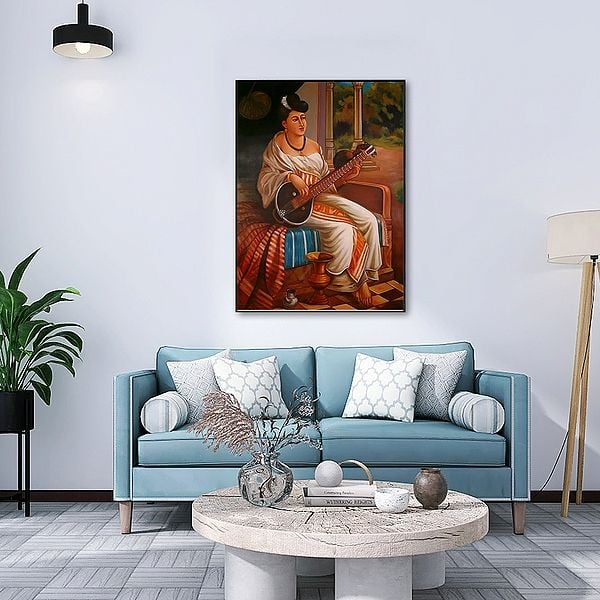 Exotic India "Mahananda" (Based On Raja Ravi Varma's Work) 