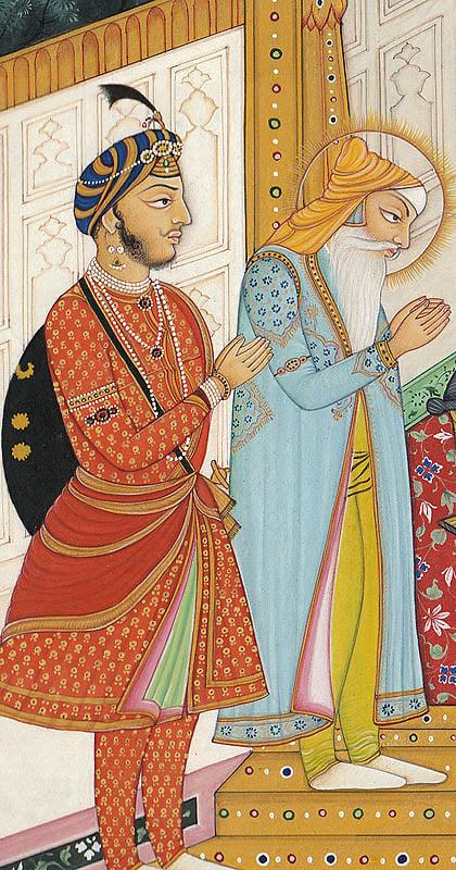 Exotic India Maharaja Ranjit Singh Worshipping Devi 