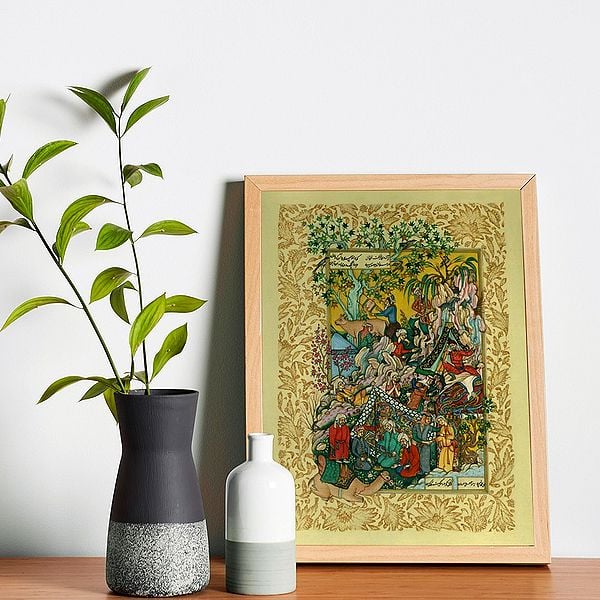 Exotic India Majnun's First Glimpse Of The Fair Laila 