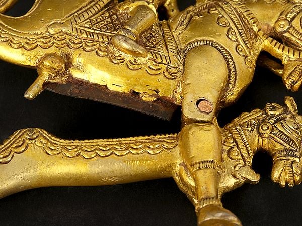 Exotic India Man Riding Horse Nut Cracker | Kitchen And Dining Utensils 