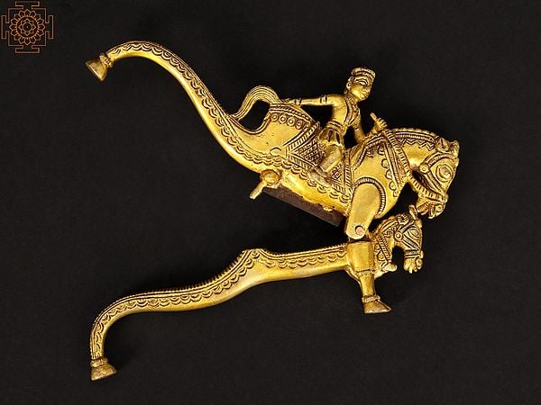 exotic india Man Riding Horse Nut Cracker | Kitchen and Dining Utensils