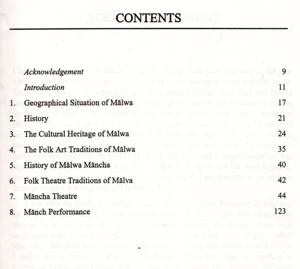 Exotic India Mancha- A Folk Theatre Of Malwa (Central India) 