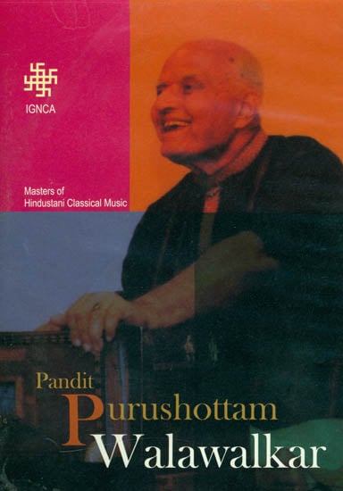 exotic india Masters of Hindustani Classical Music Pandit Purushottam Walawalkar (Set of 2 DVDs with Color Booklet Inside) 