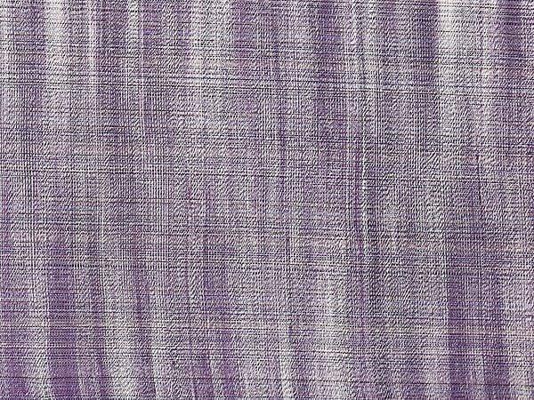 Exotic India Mix Weave Textured Khadi Cotton Fabric From Jharkhand 