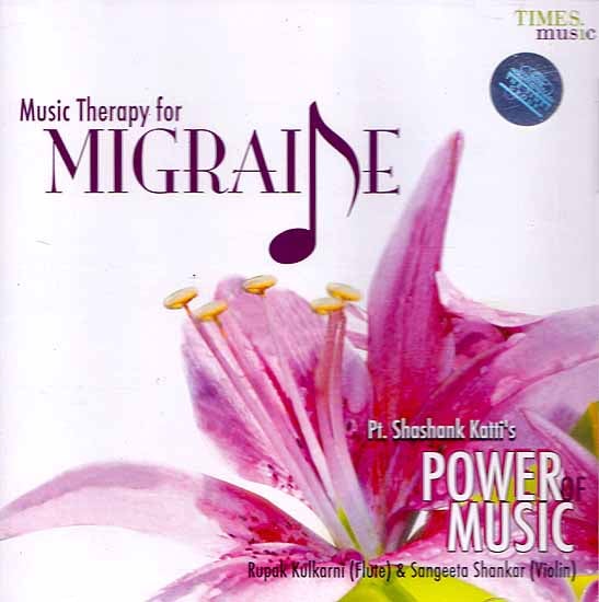 exotic india Music Therapy for Migraine - Pt. Shashank Katti's (Audio CD) 