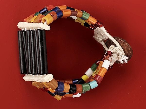 Exotic India Naga Multiple Beads Bracelet | Tribal Jewellery 