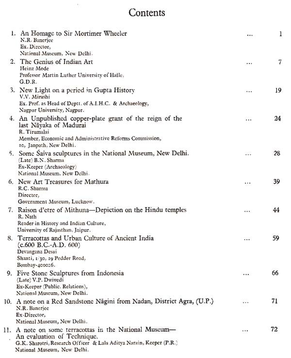Exotic India National Museum Bulletin Nos. 4 5 And 6 (Only One Copy Available) 