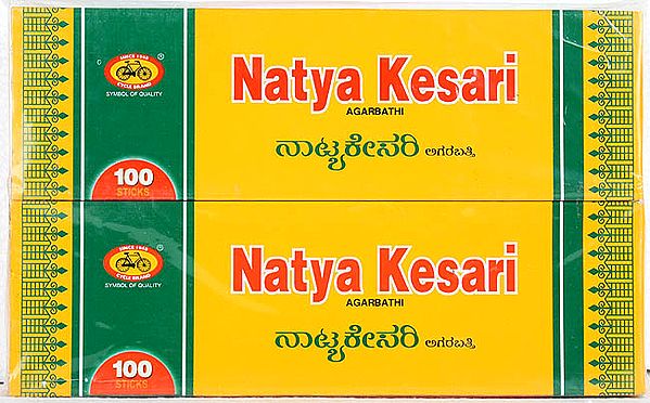 exotic india Natya Kesari Agarbathi (Price Per Six Packets) 