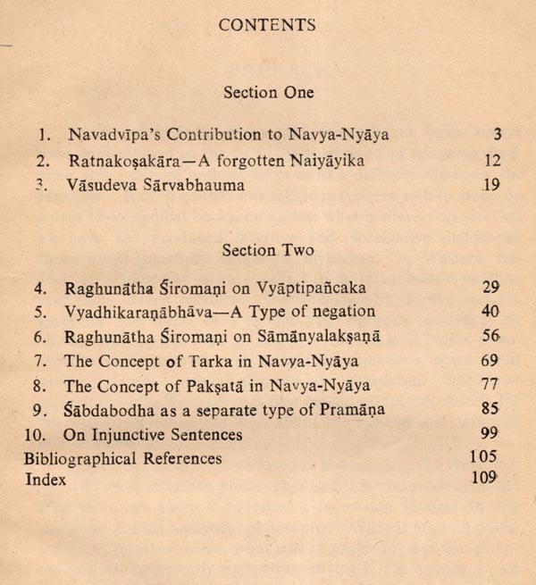 Exotic India Navya-Nyaya: Some Logical Problems In Historical Perspective (An Old And Rare Book) 