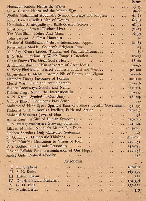 Exotic India Nehru Abhinandan Granth A Birthday Book- An Old And Rare Book With Pinholed (Only 1 Quantity Available) 