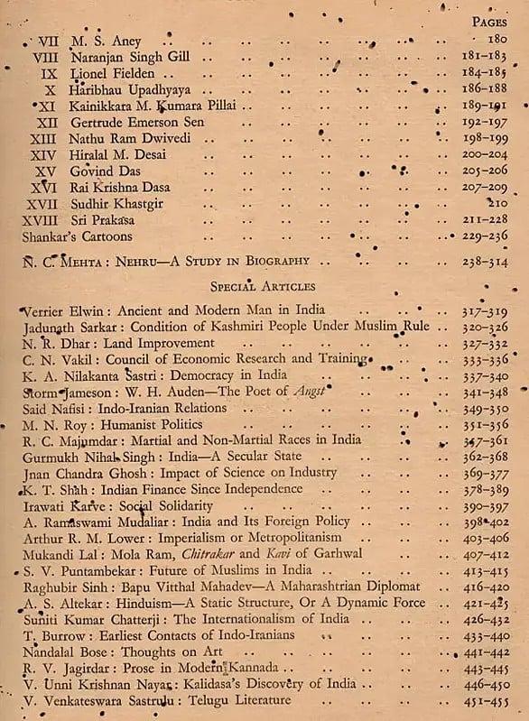 Exotic India Nehru Abhinandan Granth A Birthday Book- An Old And Rare Book With Pinholed (Only 1 Quantity Available) 