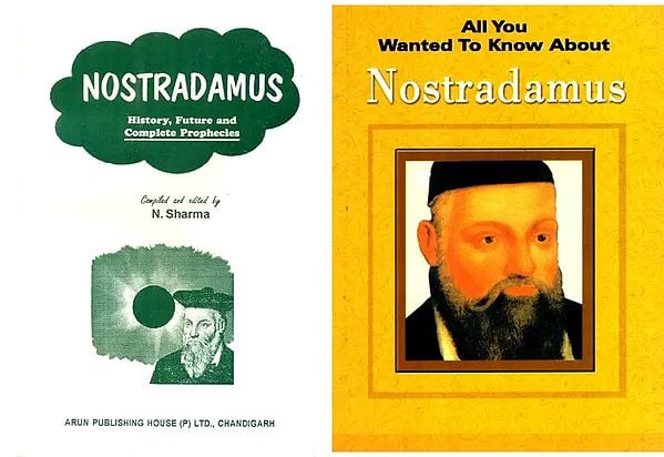 exotic india Nostradamus and his Prophecies (Set of 2 Books) 