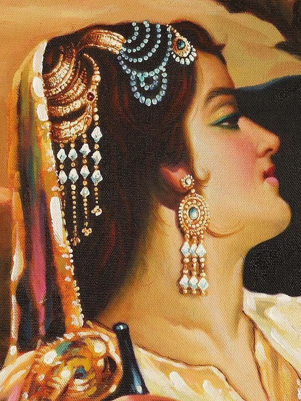 Exotic India Omar Khayyam | Without Frame | Oil Painting On Canvas