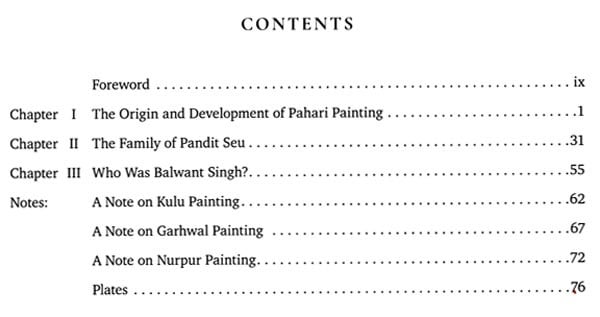 Exotic India Pahari Miniature Paintings In The N. C. Mehta Collection 