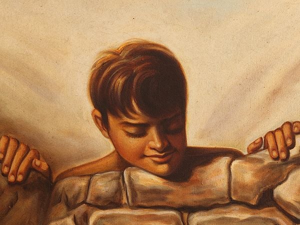 Exotic India Passion For Life | Without Frame | Oil Painting On Canvas 