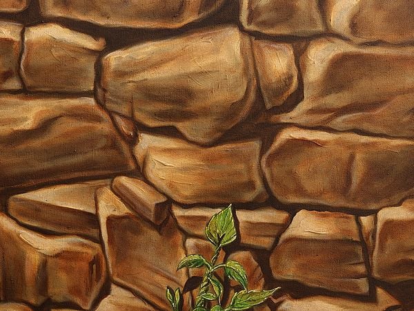 Exotic India Passion For Life | Without Frame | Oil Painting On Canvas 