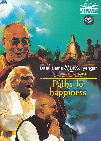 exotic india Paths To Happiness: Interviwes with Dalai Lama and BKS Iyenger (DVD) 