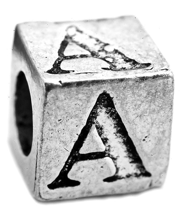 exotic india Personalized English Letters Pendants: A to Z (Price Per Piece) 