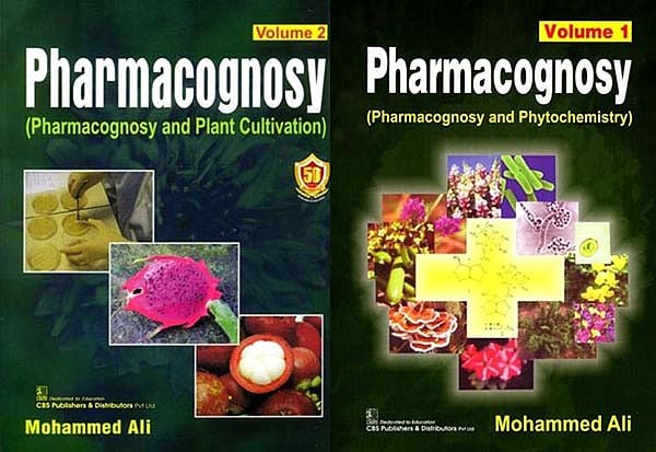 exotic india Pharmacognosy: Pharmacognosy and Phytochemistry Pharmacognosy & Plant Cultivation(Set of 2 Volumes) 