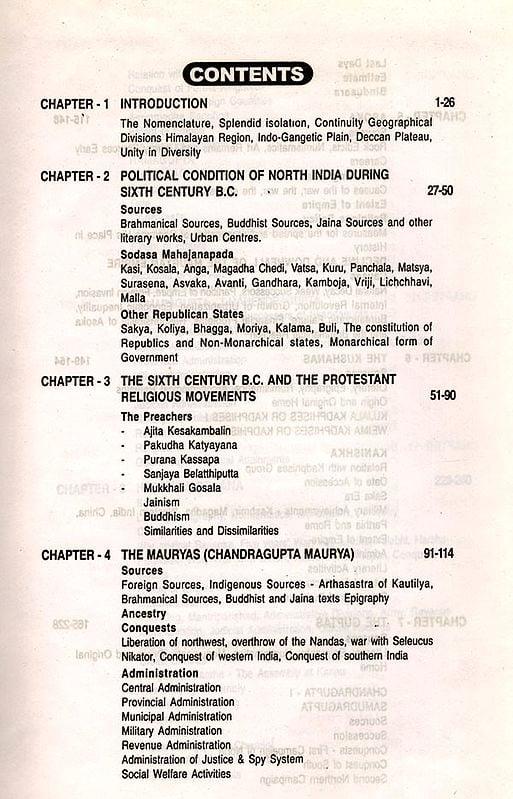 Exotic India Political History Of India- 6th Century B.C. To 1526 A.D. (An Old And Rare Book) 