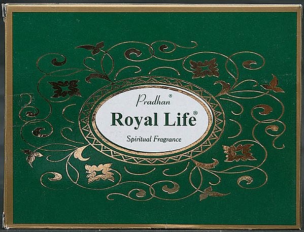 exotic india Pradhan Royal Life Spiritual Fragrance (Incense) 
