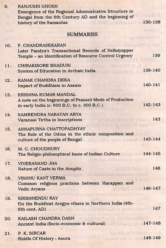 Exotic India Proceedings Of The Indian History Congress (An Old And Rare Book) 