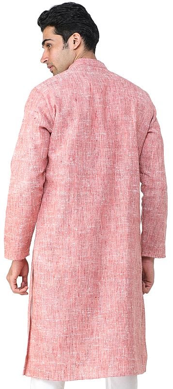 Exotic India Pure Handspun Charkha Cotton Kurta Pajama 